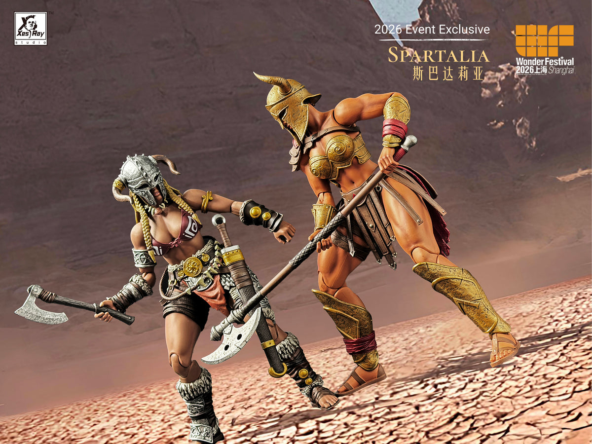 (Pre-Order) Xesray 1/12 Spartalia WF26 EE Arena and Mercenary action figure