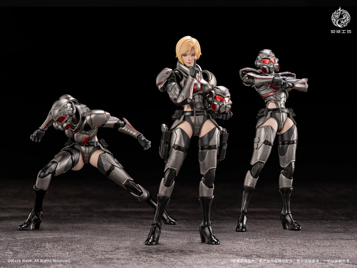 (Pre-Order) Blaze Wave studio 1/12 Galactic Soldier Brynhildr action figure