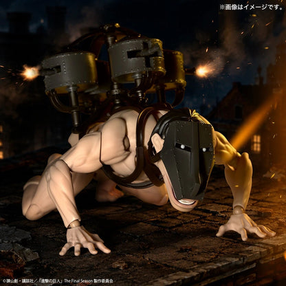 (Pre-Order) Revoltech Amazing Yamaguchi Cart Titan (Attack on Titan) Action Figure (with Bonus)