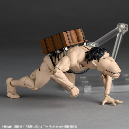 (Pre-Order) Revoltech Amazing Yamaguchi Cart Titan (Attack on Titan) Action Figure (with Bonus)