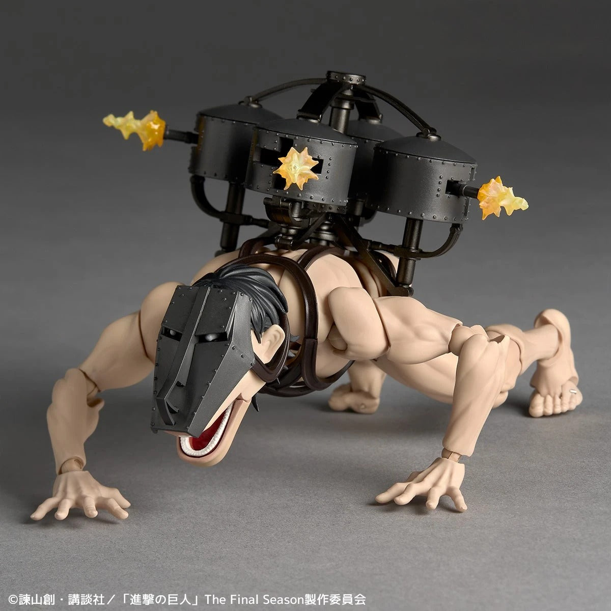 (Pre-Order) Revoltech Amazing Yamaguchi Cart Titan (Attack on Titan) Action Figure (with Bonus)