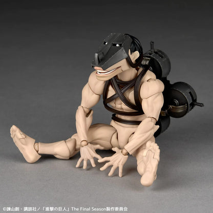 (Pre-Order) Revoltech Amazing Yamaguchi Cart Titan (Attack on Titan) Action Figure (with Bonus)