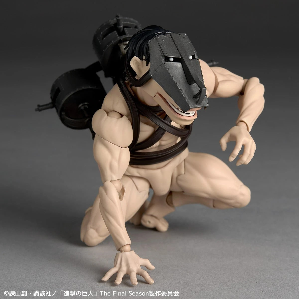 (Pre-Order) Revoltech Amazing Yamaguchi Cart Titan (Attack on Titan) Action Figure (with Bonus)