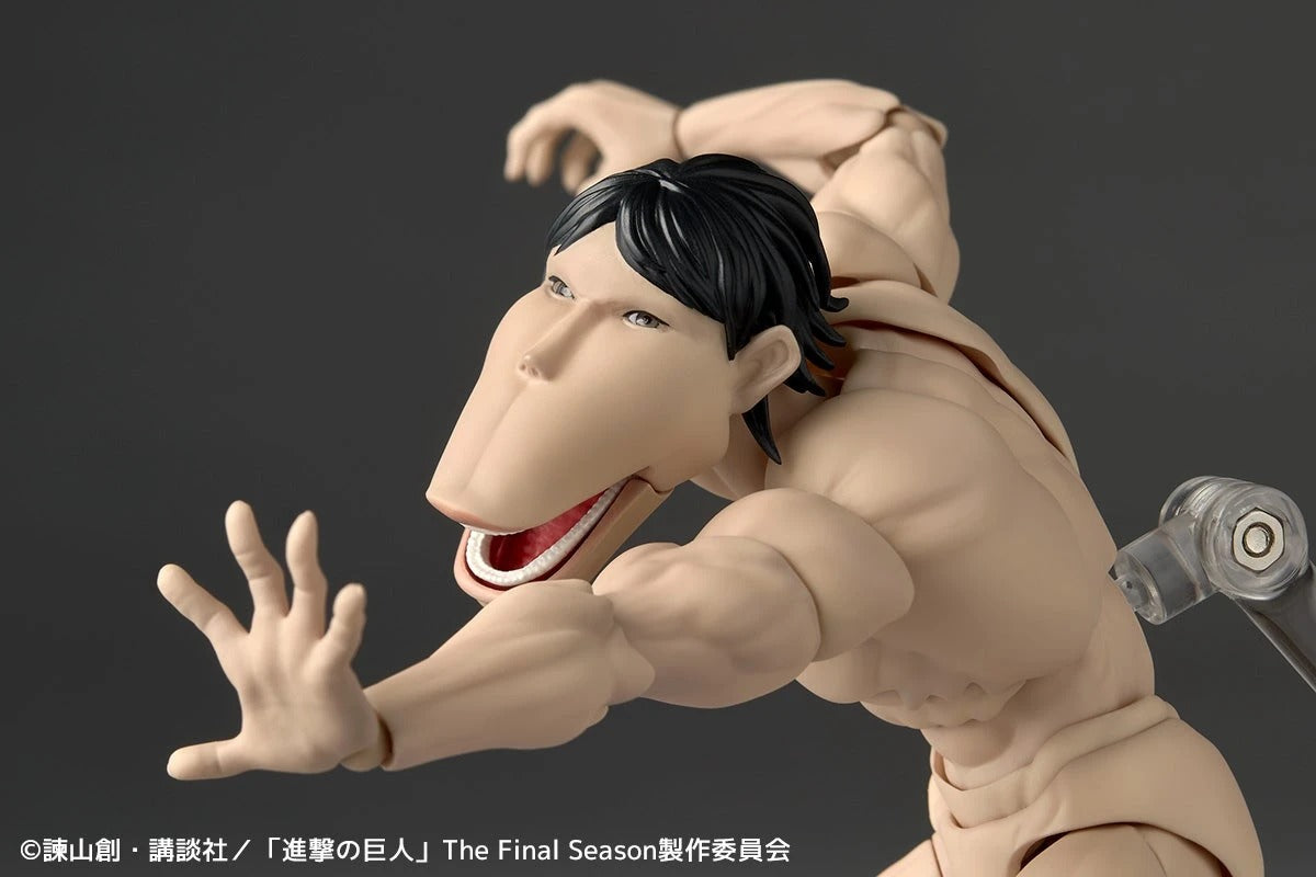 (Pre-Order) Revoltech Amazing Yamaguchi Cart Titan (Attack on Titan) Action Figure (with Bonus)