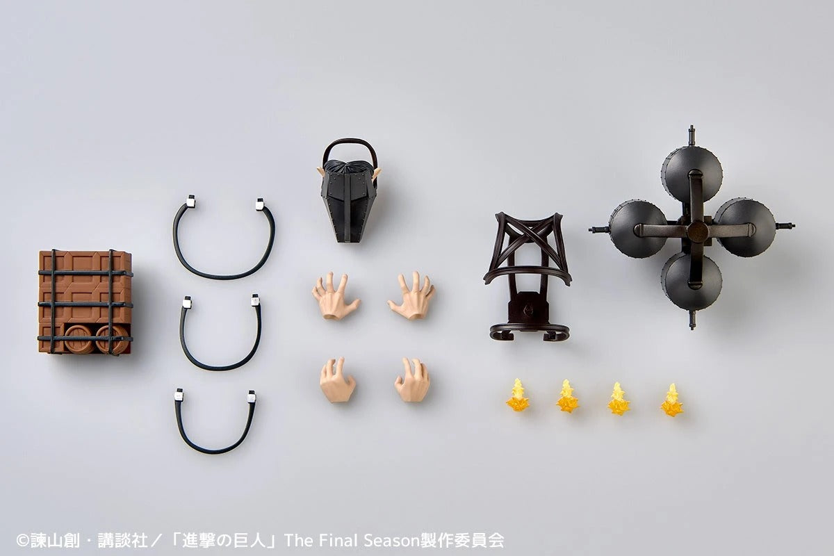 (Pre-Order) Revoltech Amazing Yamaguchi Cart Titan (Attack on Titan) Action Figure (with Bonus)