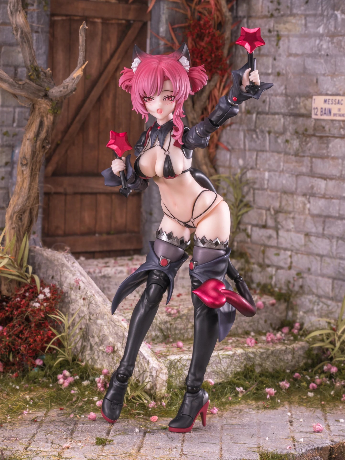 (Pre-Order) EXSSRION Studio 1/12 witch of the other world Hoshikawa Cat Red and Black hair version