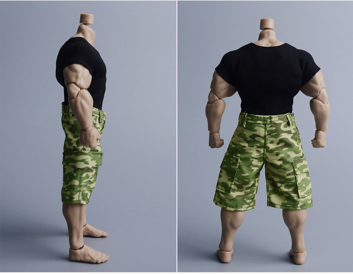 Custom 1/12 Clothing Accessories Military Uniform for 1/12 Scale Strong Body