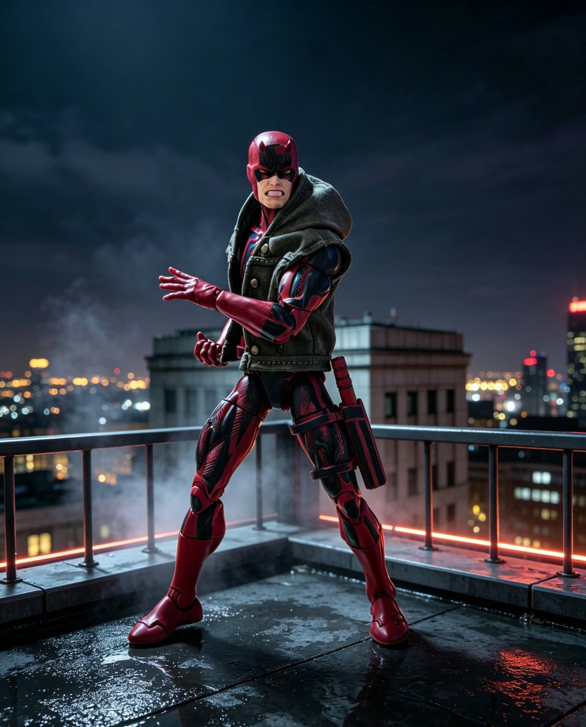 Custom 1/12 Clothing Jacket and Vest for Marvel Legends / Mezco Action Figures