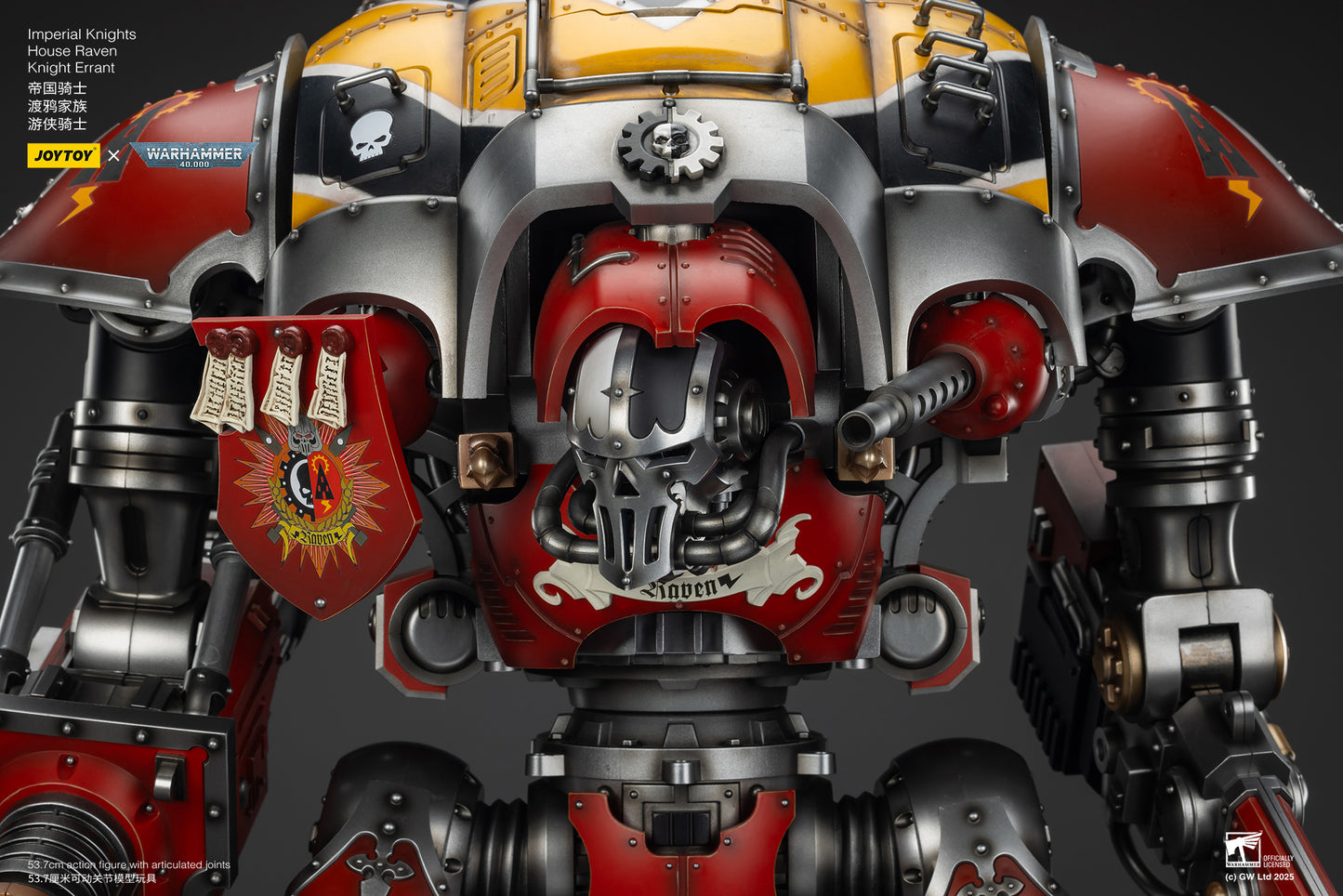 (Pre-Order) Warhammer 40k Imperial Knights House Raven Knight Errant
