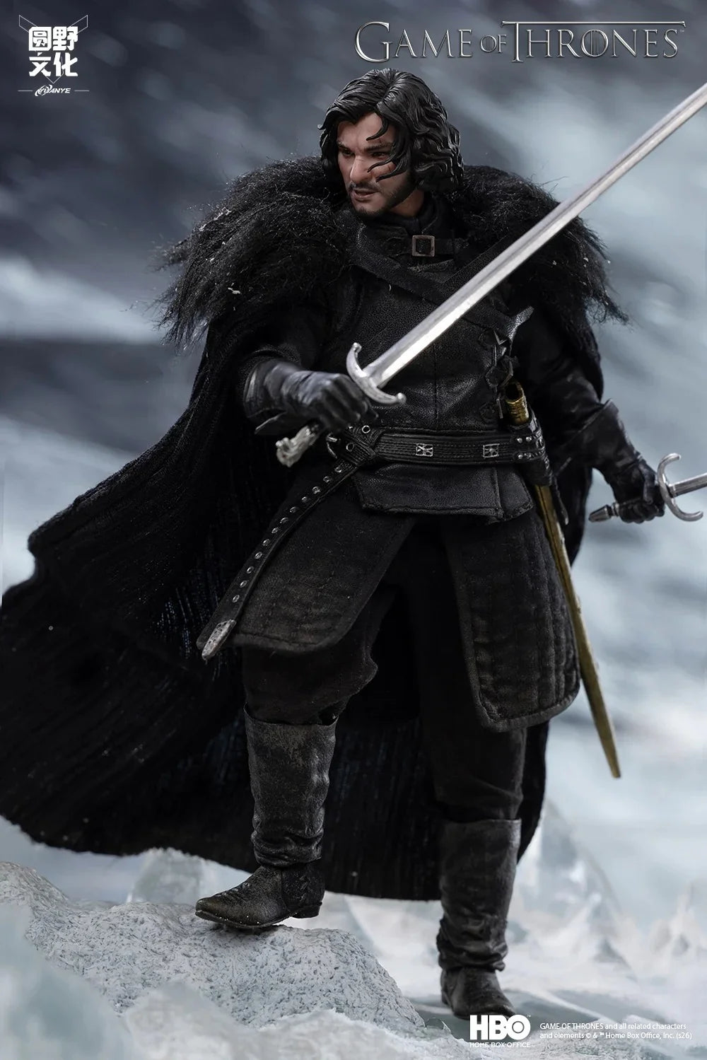 (Pre-Order) Yuanye Culture x Kong Lingge 1/12 Offical Licensed Game of Thrones Jon Snow Standard/Deluxe/Kit