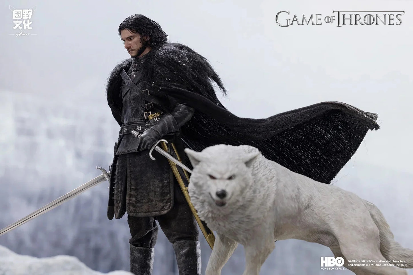 (Pre-Order) Yuanye Culture x Kong Lingge 1/12 Offical Licensed Game of Thrones Jon Snow Standard/Deluxe/Kit
