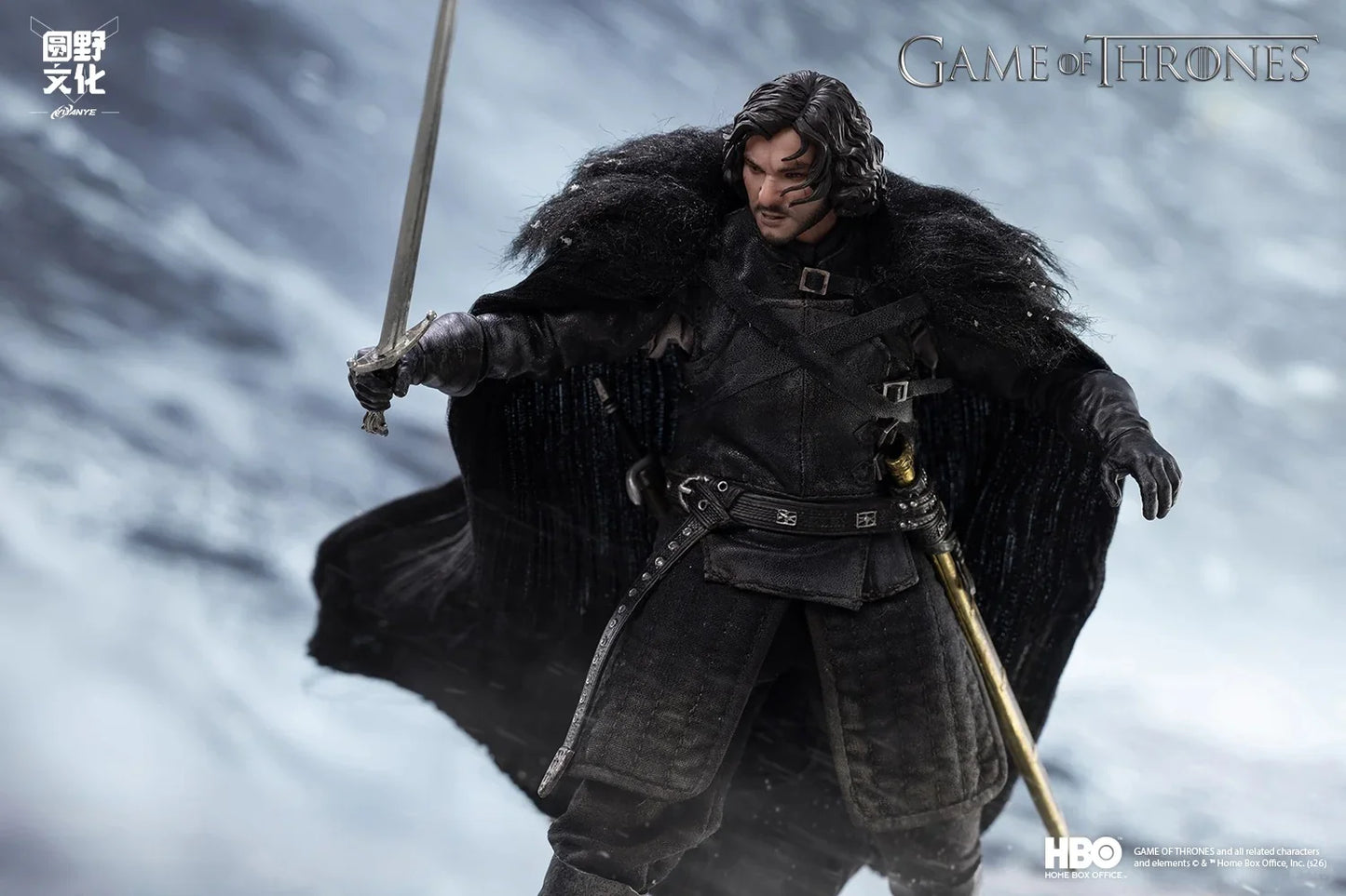 (Pre-Order) Yuanye Culture x Kong Lingge 1/12 Offical Licensed Game of Thrones Jon Snow Standard/Deluxe/Kit
