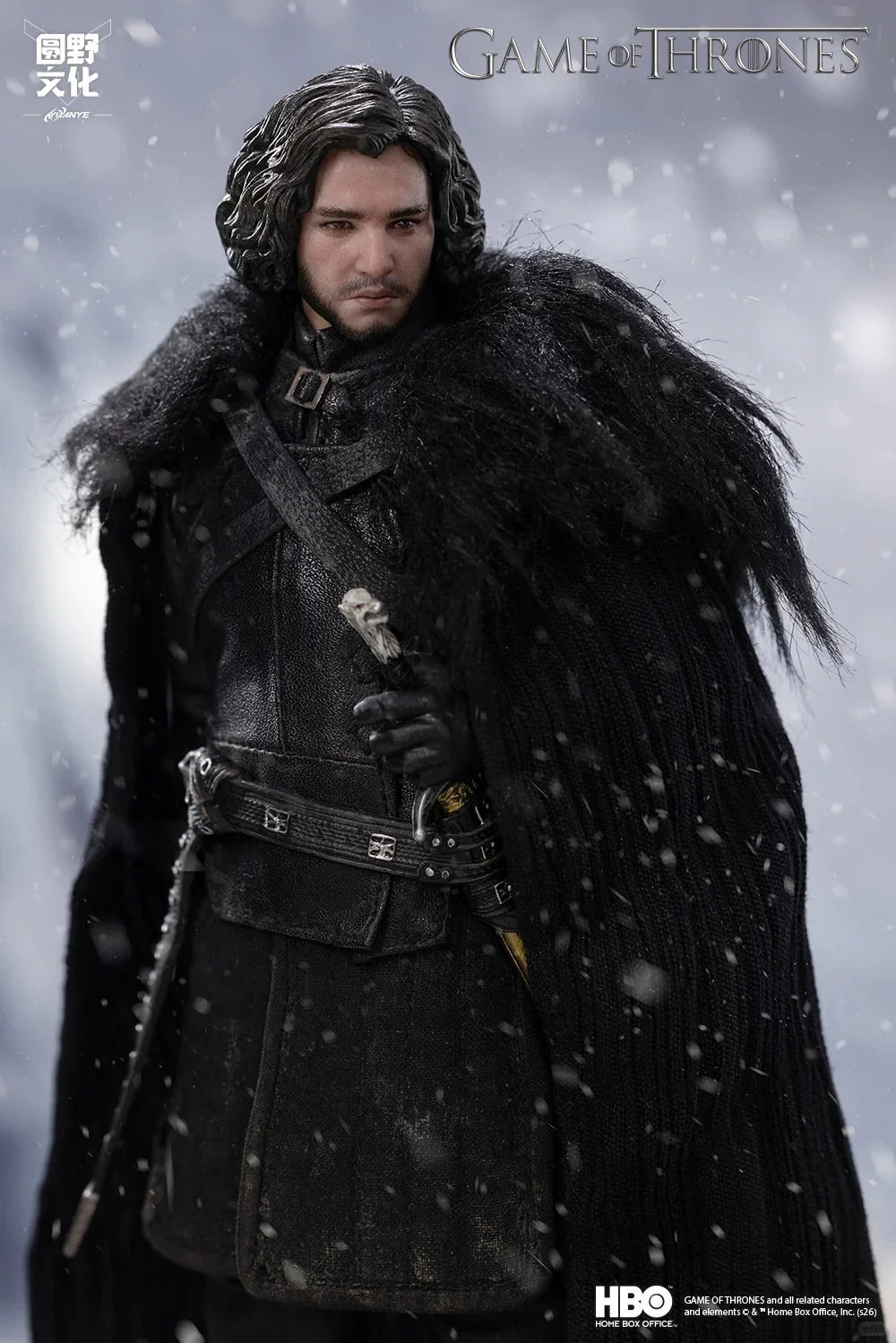 (Pre-Order) Yuanye Culture x Kong Lingge 1/12 Offical Licensed Game of Thrones Jon Snow Standard/Deluxe/Kit