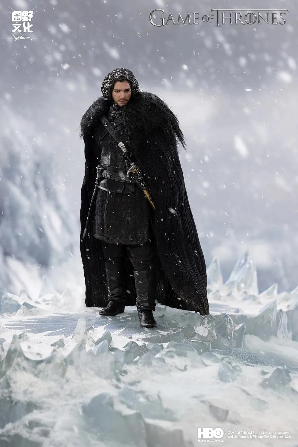 (Pre-Order) Yuanye Culture x Kong Lingge 1/12 Offical Licensed Game of Thrones Jon Snow Standard/Deluxe/Kit