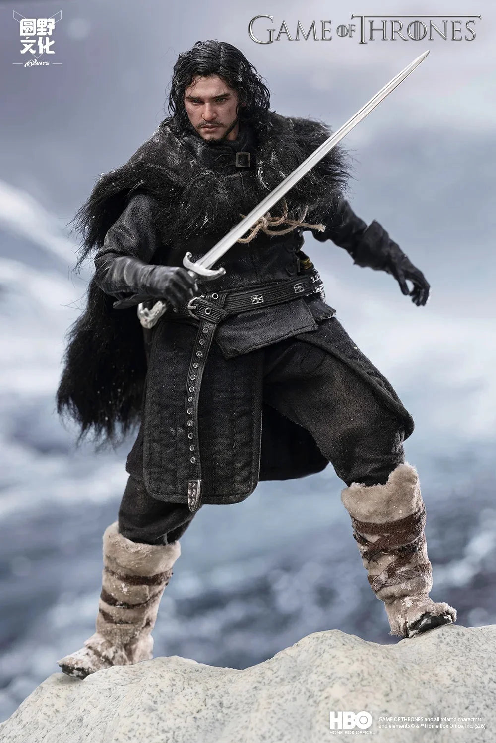 (Pre-Order) Yuanye Culture x Kong Lingge 1/12 Offical Licensed Game of Thrones Jon Snow Standard/Deluxe/Kit