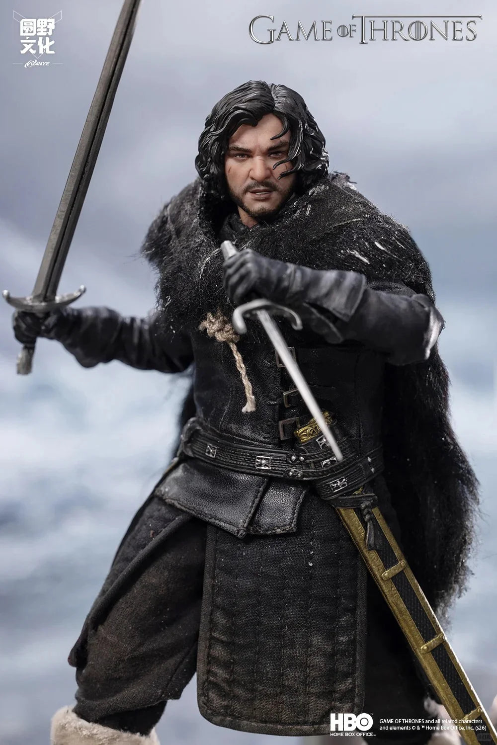 (Pre-Order) Yuanye Culture x Kong Lingge 1/12 Offical Licensed Game of Thrones Jon Snow Standard/Deluxe/Kit