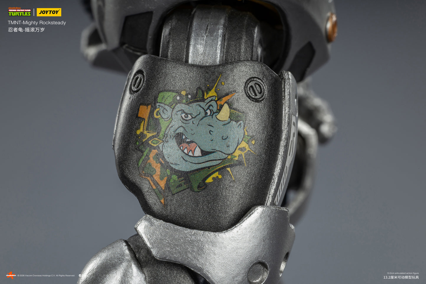 JOY TOY TMNT Mighty Rocksteady