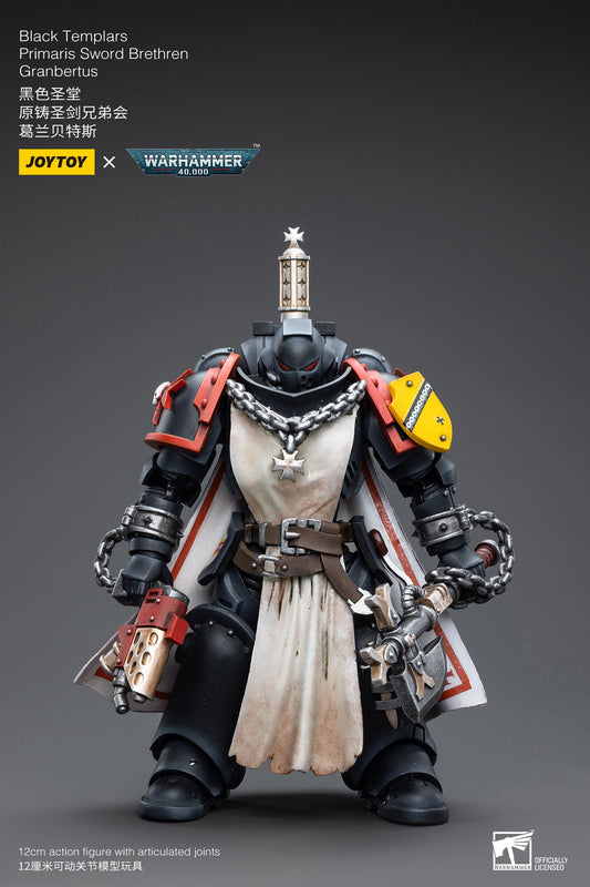 Warhammer 40K Black Templars Primaris Sword Brethren Granbertus (Reissue) (In Stock)