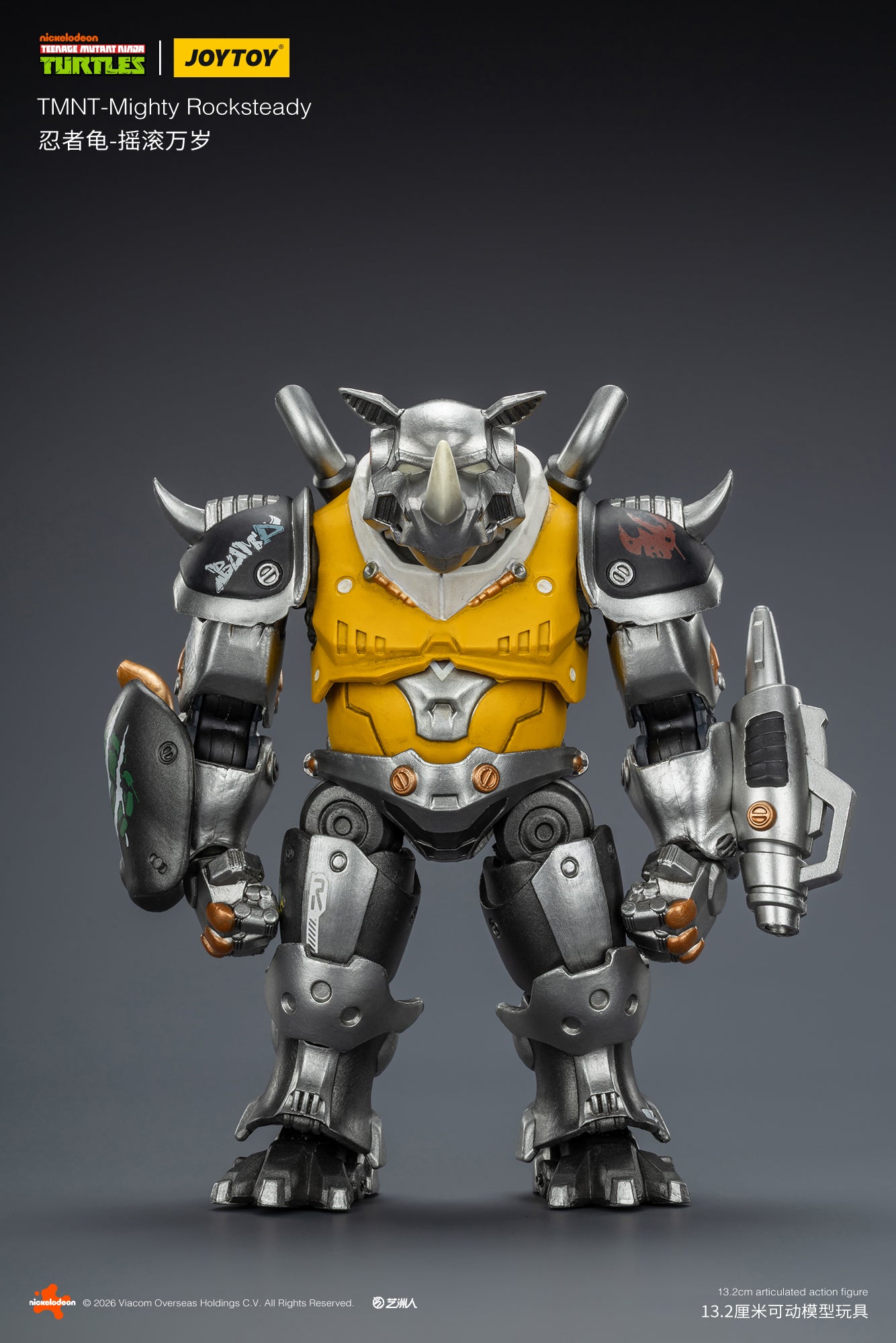 JOY TOY TMNT Mighty Rocksteady