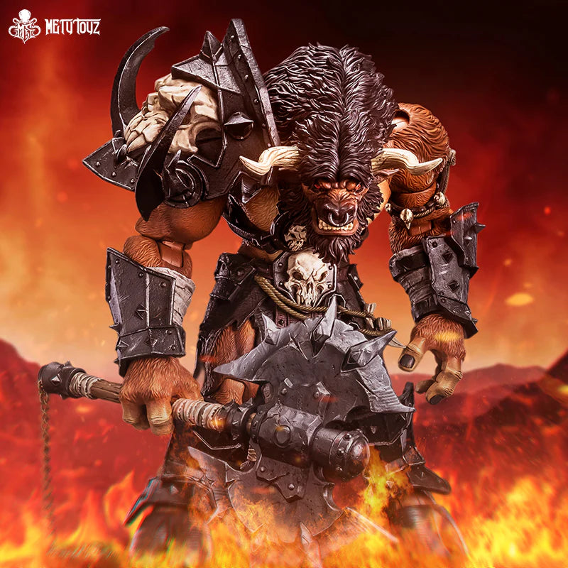 (Pre-Order) Mety toyz Minotaur Gladiator Ragehorn 12inch action figure