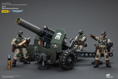 Warhammer 40K Astra Militarum Ordnance Team with Bombast Field Gun (In Stock)