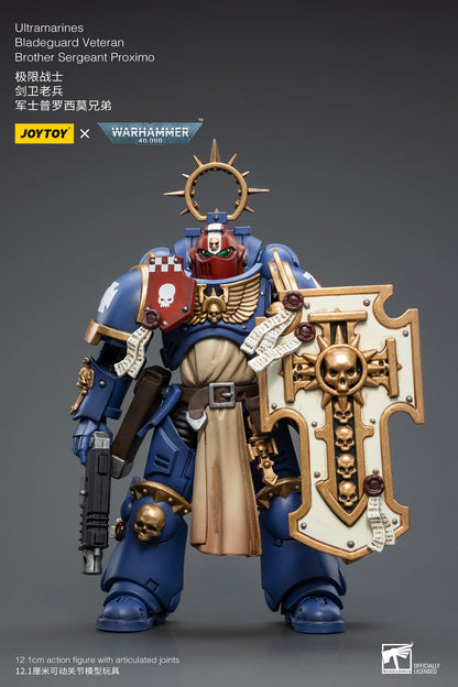 Warhammer 40K Ultramarines Bladeguard Veteran Brother Sergeant Proximo (In Stock)