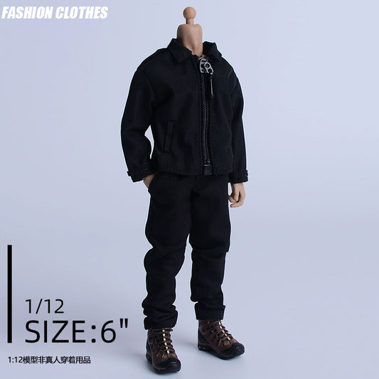 Jacket and pant for 1/12 6 inch figure