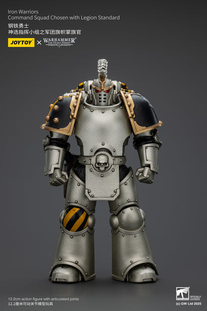 (Pre-Order) Warhammer The Horus Heresy Iron Warriors Command Squad Chosen with Legion Standard