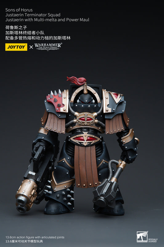 Warhammer Sons of Horus Justaerin Terminator Squad Justaerin with Multi-melta and Power MauL (In Stock)