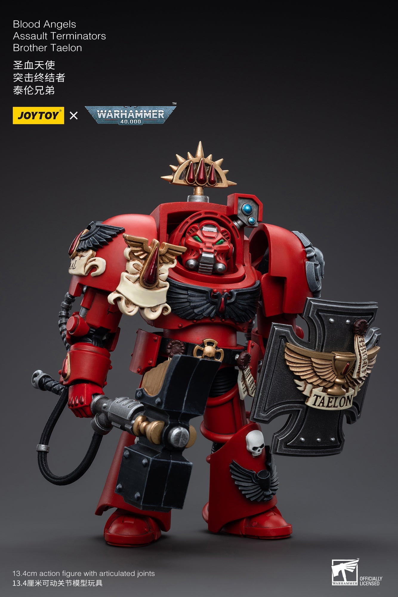 Warhammer 40K Blood Angels Ancient Brother Taelon (In Stock)