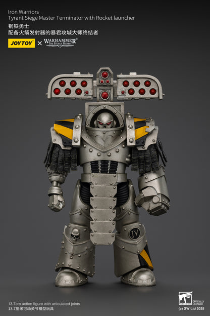 (Pre-Order) Warhammer The Horus Heresy lron Warriors Tyrant Siege Master Terminator with Rocket launcher