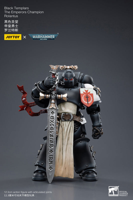 Warhammer 40K Black Templars The Emperors Champion Rolantus (In Stock)