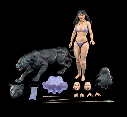 (Pre-Order) Frank Frazetta Fire and Ice Teegra 1/12 Scale Action Figure