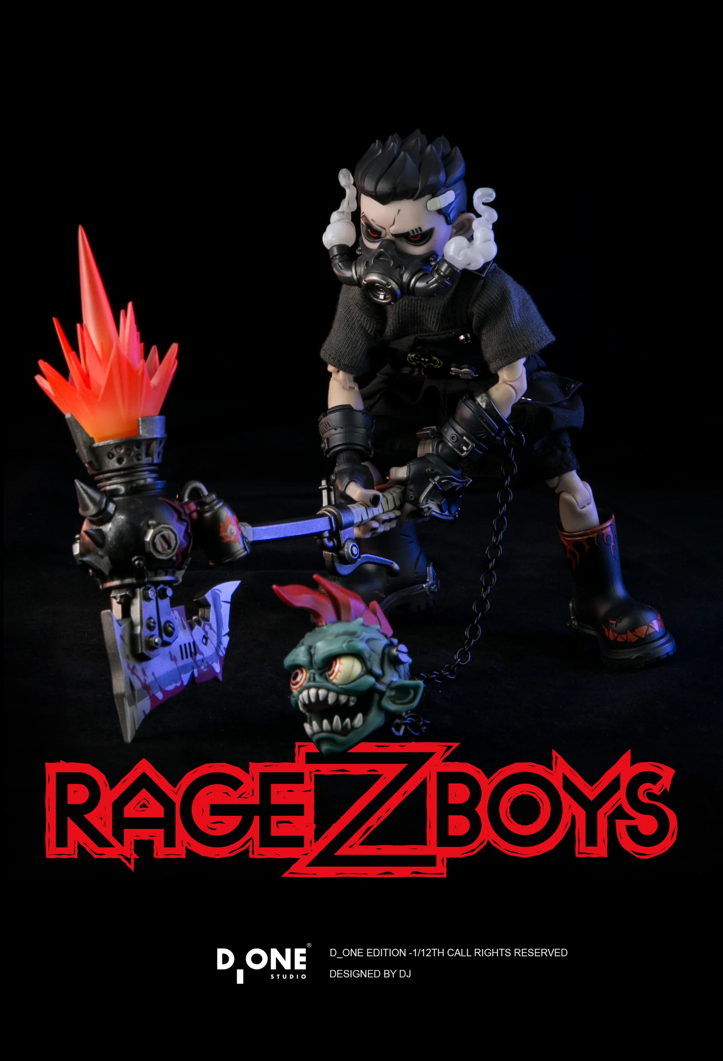 (Pre-Order) DONE Studio 1/12 Rage Z Boys action figure Standard and Deluxe