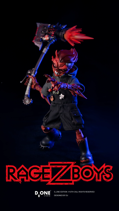 (Pre-Order) DONE Studio 1/12 Rage Z Boys action figure Standard and Deluxe