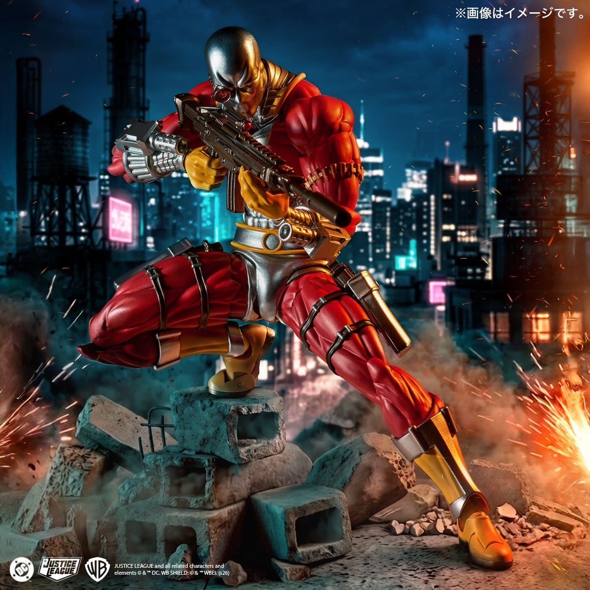 (Pre-Order) Revoltech Amazing Yamaguchi Deadshot (Suicide Squad) Action Figure (with Bonus)