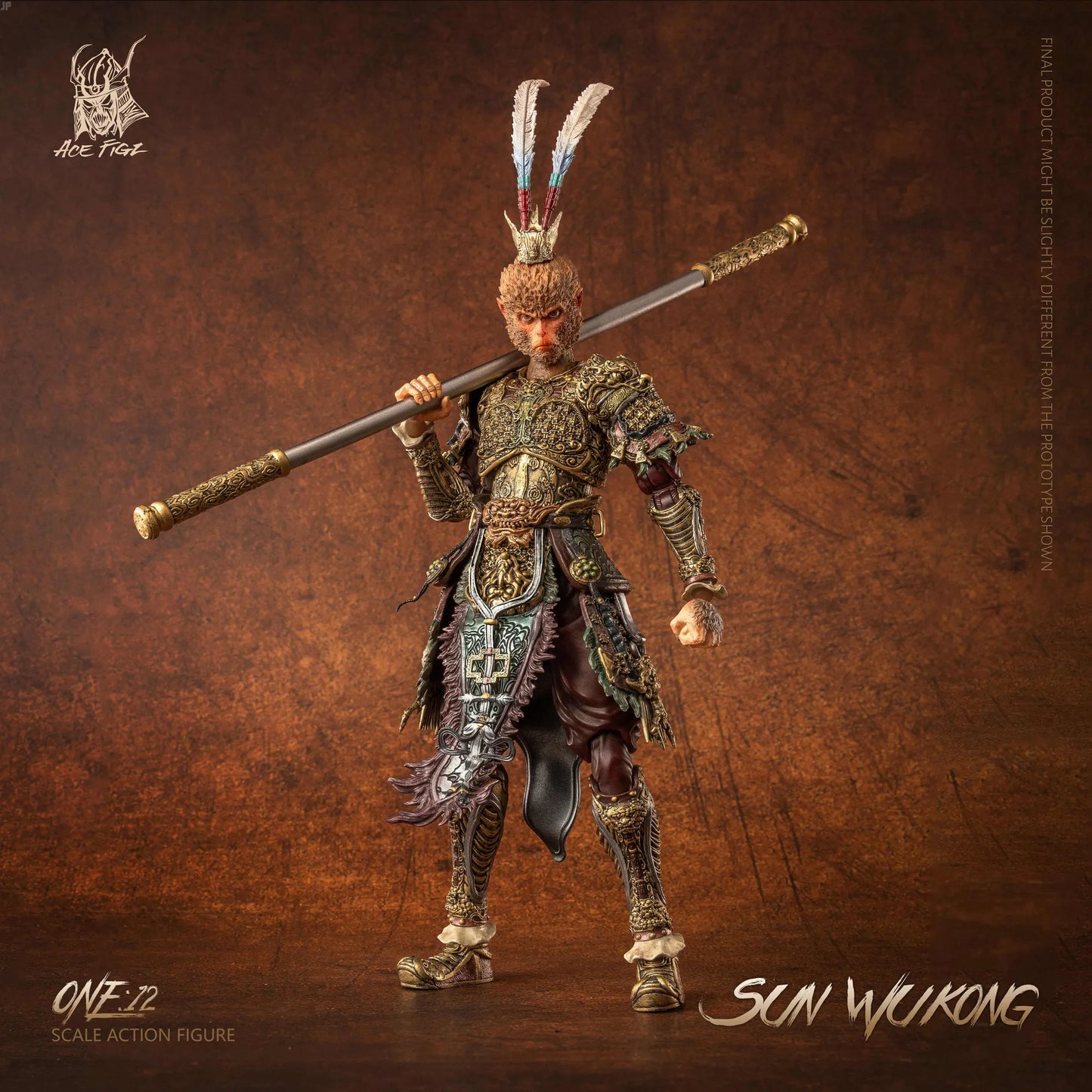 (Pre-Order) AceFigz -Sun Wukong "The Monkey King" (Deluxe Edition) 1/12 Action Figure (AF10mths-B)