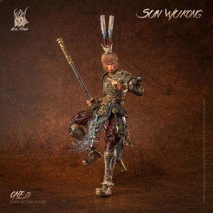 (Pre-Order) AceFigz -Sun Wukong "The Monkey King" (Deluxe Edition) 1/12 Action Figure (AF10mths-B)