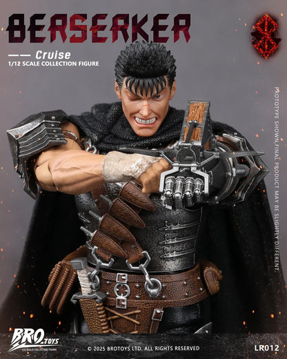 (Pre-Order) Brotoys 1/12 Black Swordman Cruise LR012 zaction figure