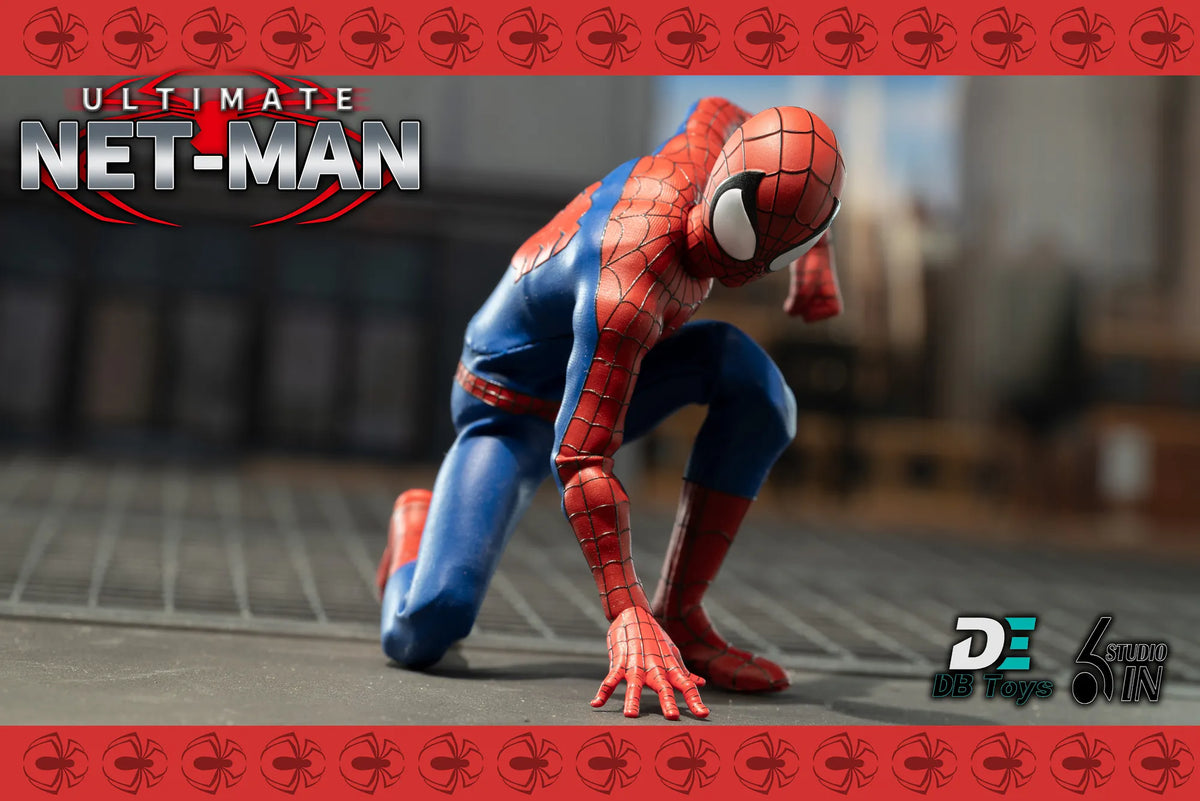 Ultimate Netman DBToys X 6in Studio- Ultimate Netman 1/12 Action Figure (Red Ultimate ...