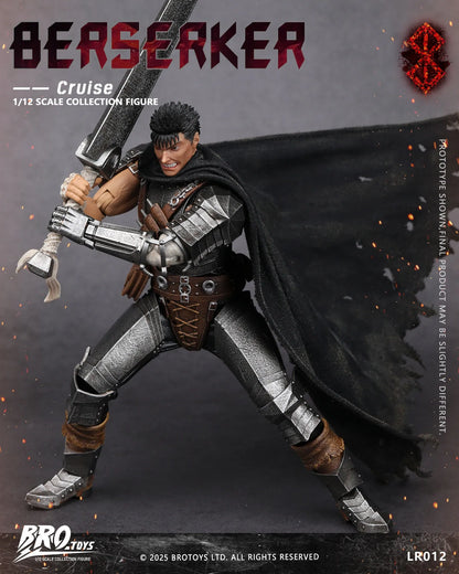 (Pre-Order) Brotoys 1/12 Black Swordman Cruise LR012 zaction figure