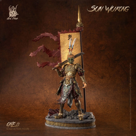 (Pre-Order) AceFigz -Sun Wukong "The Monkey King" (Deluxe Edition) 1/12 Action Figure (AF10mths-B)