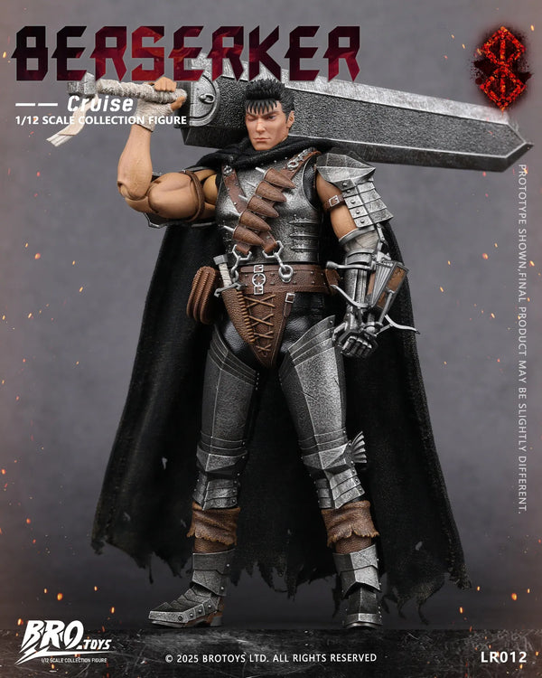 Brotoys 1/12 Black Swordman Cruise LR012 zaction figure