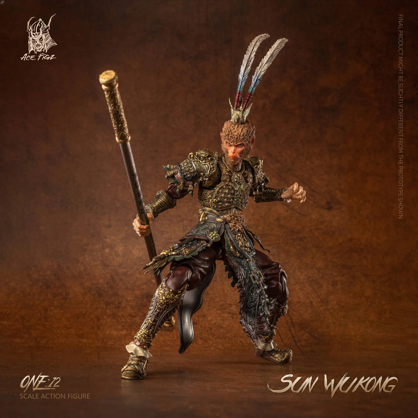 (Pre-Order) AceFigz -Sun Wukong "The Monkey King" (Deluxe Edition) 1/12 Action Figure (AF10mths-B)