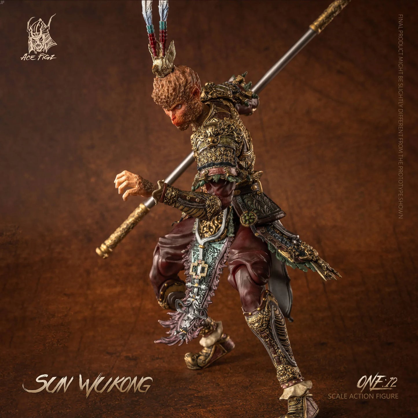 (Pre-Order) AceFigz -Sun Wukong "The Monkey King" (Deluxe Edition) 1/12 Action Figure (AF10mths-B)
