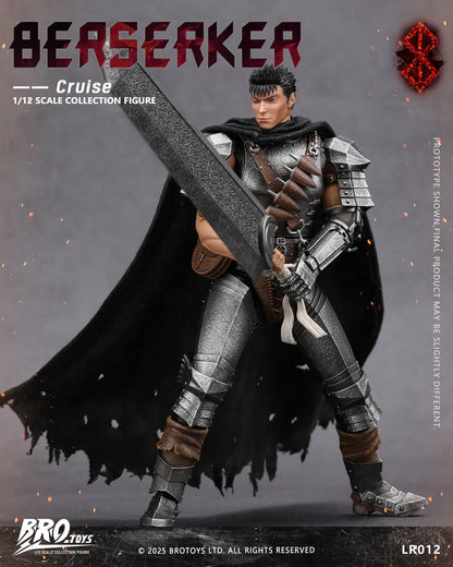 (Pre-Order) Brotoys 1/12 Black Swordman Cruise LR012 zaction figure