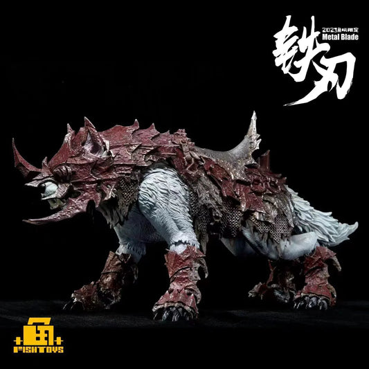 (Pre-Order) Fish Toys / D20 studio White Wolf mount 2023 Special version for 1/12 7 inch figures