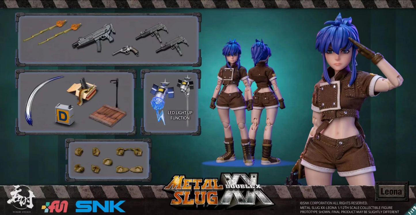 (Pre-Order) Tunshi Studio 1/12 Metal Slug Leona aciton figure SNK licensed