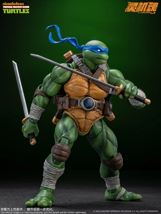 (Pre-Order) LINGJIHUN 1/12 TMNT Leonardo Action Figure