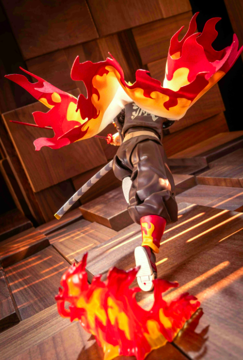 Custom 1/12 Clothing Accessories Cape for Buzzmod/Figma Kyojuro Rengoku